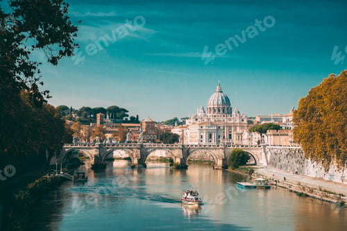 Preview: Rome, Italy. Papal Basilica Of St. Peter In The Vatican. Sightse