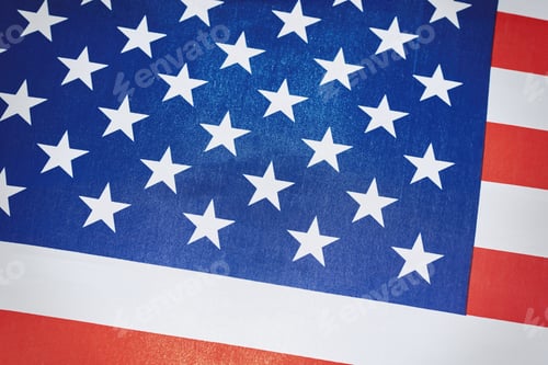 Preview: Bold Stars and Stripes American Flag Graphic