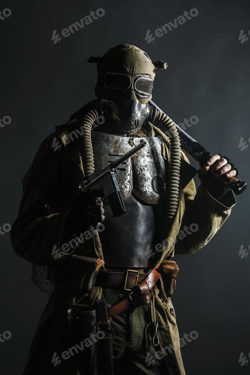 Preview: studio shot of nuclear survivor