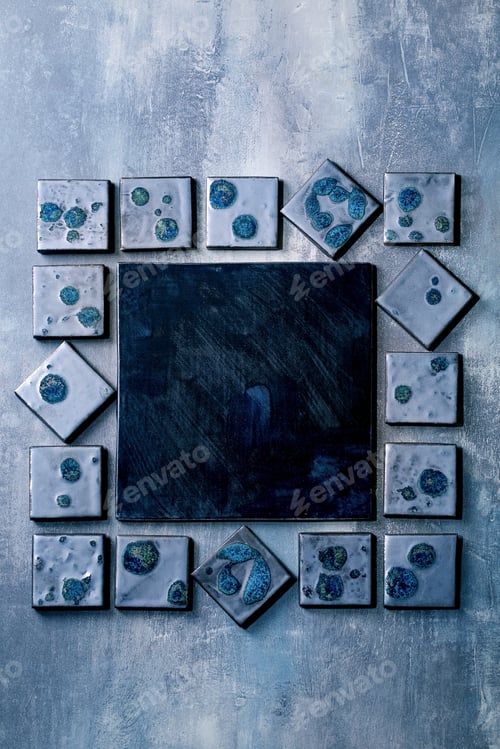 Preview: Textured ceramic tiles for background