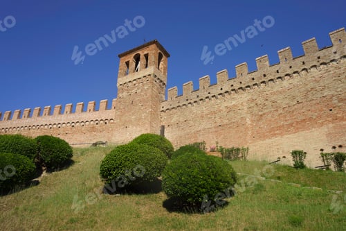 Preview: Gradara, historic town in Pesaro e Urbino province surrounded by walls
