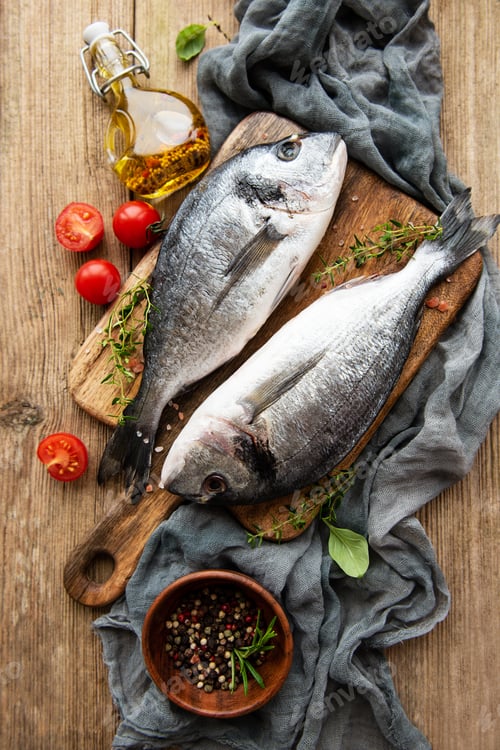 Preview: Fresh fish dorado