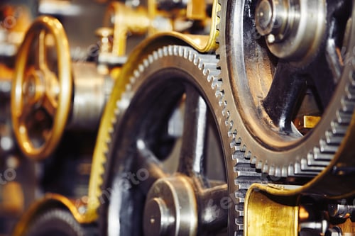 Preview: Large cog wheels