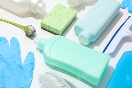 Preview: Concept of spring cleaning and house cleaning