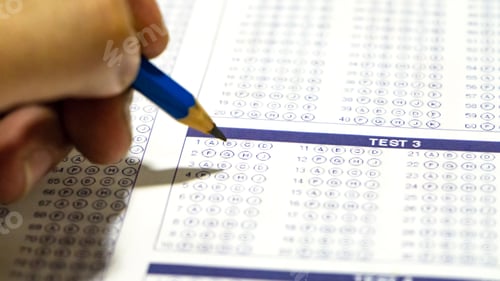 Preview: Writing on examination paper