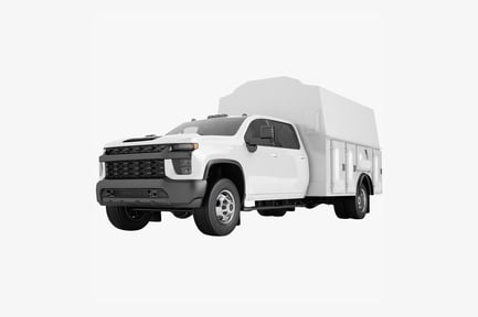 Preview: Generic White Service Pickup Truck