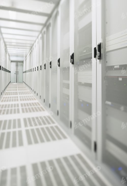 Preview: Data storage corridor in data warehouse