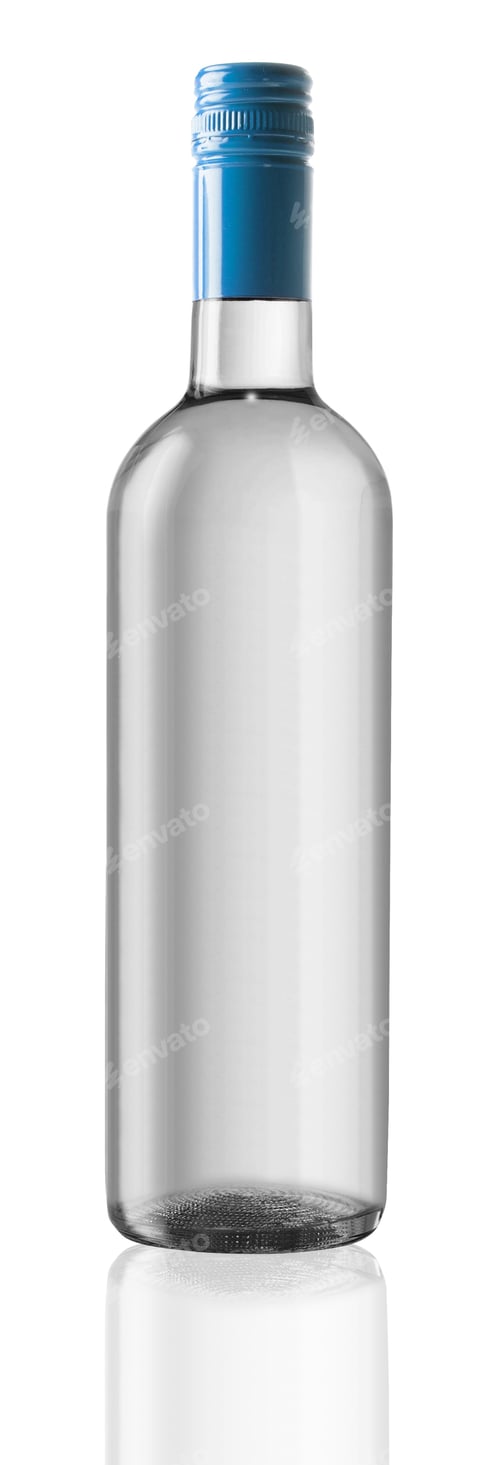 Preview: Beautifully Clear Lit Wine Bottle
