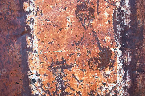 Preview: Rust on surface of the old iron, Old metal sheet board background