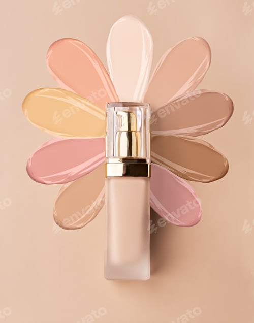 Preview: Foundation bottle with liquid foundation