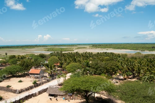 Preview: Landscape of Rameshwaram beach, Rameswaram, India.