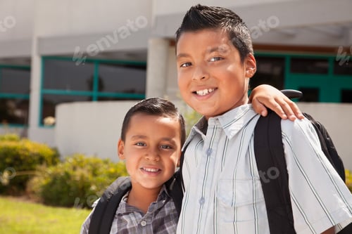 Preview: Cute Brothers Ready for School