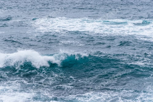 Preview: Big sea wave over the harbor