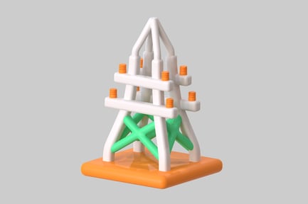 Preview: Stylized Transmission Tower Structure