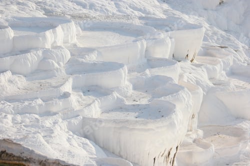 Aperçu: Close up of Pamukkale thermal springs.