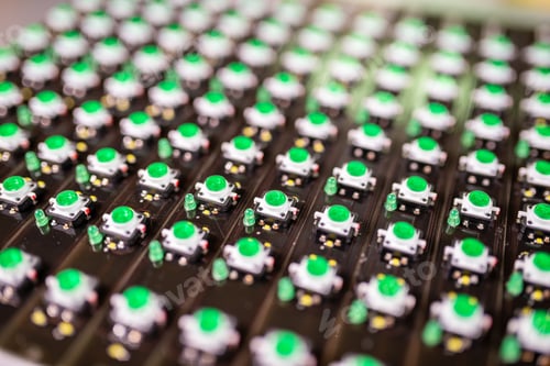 Preview: Panel of LED light indicators is in the production