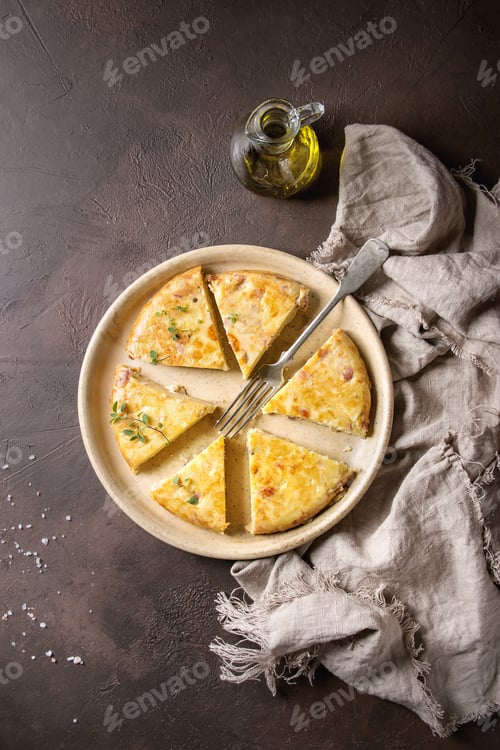 Preview: Potato tortilla with bacon