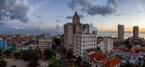 Preview: Aerial view of the Havana City, Capital of Cuba