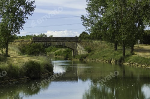 Preview: Navigable canal used for the supply of goods in ancient times