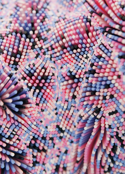 Preview: 3d Abstract colorful fluid in motion design. pattern of color liquid gradient background for wallpap