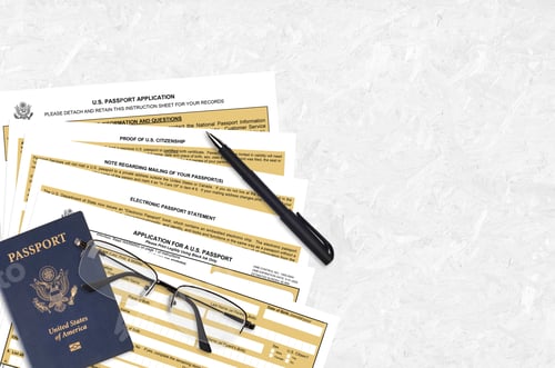 Preview: Department of State form DS11 Application for a U