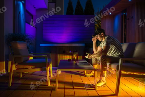 Preview: Remotely Working From a Modern Backyard Garden