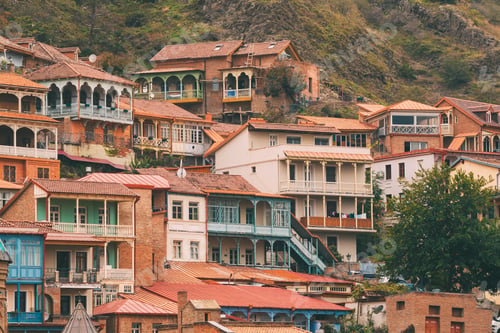 Preview: Tbilisi, Georgia. Residential District Of Old Town