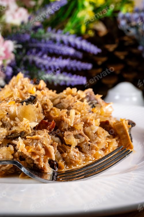 Preview: Bigos - traditional Polish food.