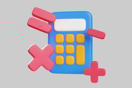 Preview: Cartoon style calculator