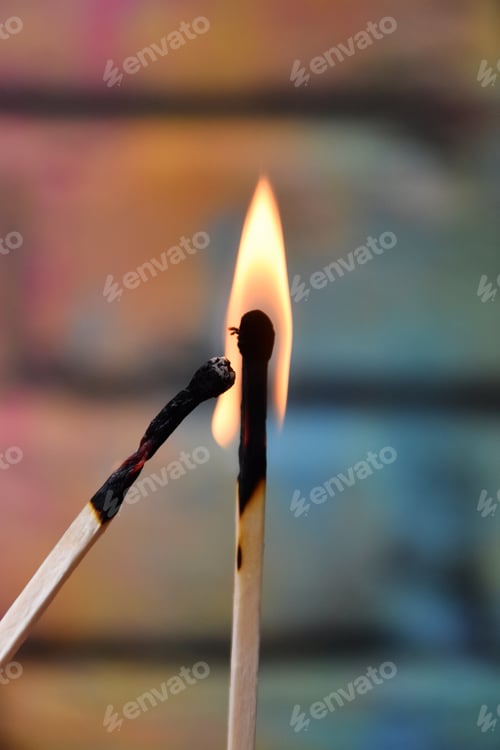 Preview: one flame and two matches