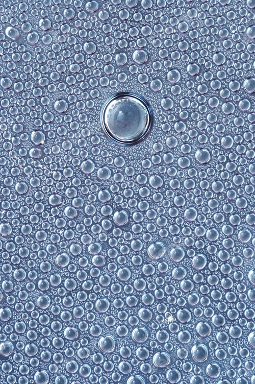 Preview: Detail of water drops and bubbles