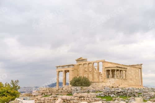 Preview: Acropolis (Propilea) with columns Athens