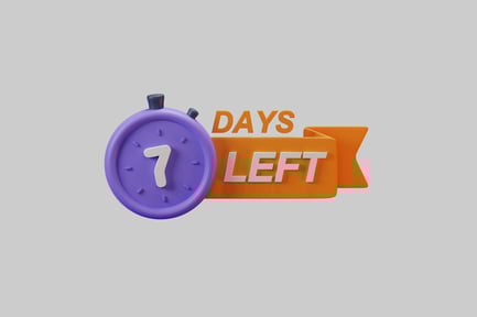 Preview: Stopwatch and banner logo design