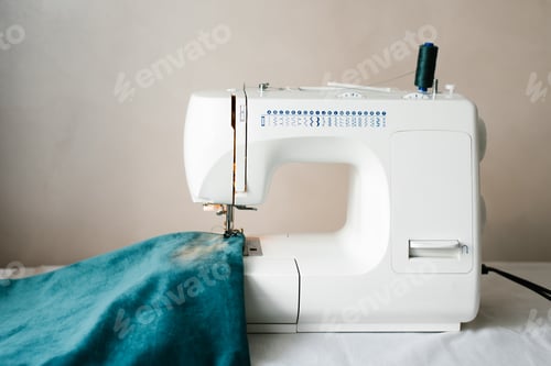 Preview: Concept: atelier, sewing business, sewing courses, needlework workshop, sewing hobby
