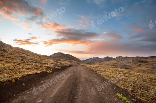 Preview: Sunset in Andes