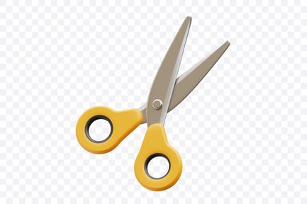 Preview: Stainless Scissors with Soft Handles