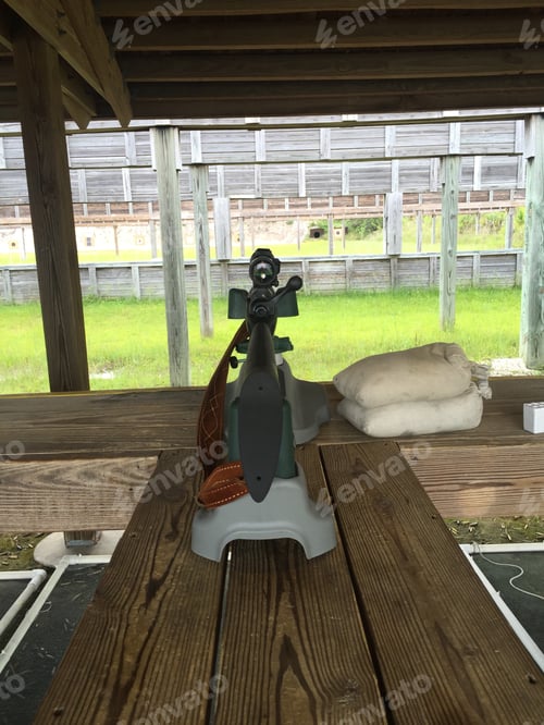 Preview: A rifle ready for furring.