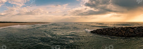 Preview: Panoramic view south of Furadouro beach