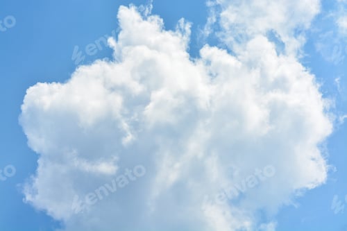 Preview: Cloud in the blue sky.