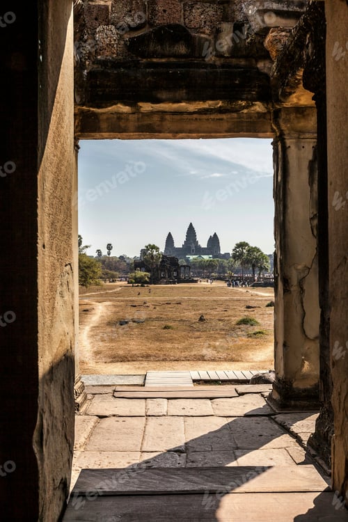 Preview: View of Angkor Wat, Siem Reap, Cambodia