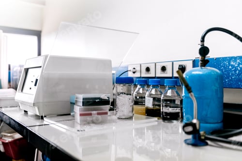 Preview: Inside a Biology Laboratory Front View