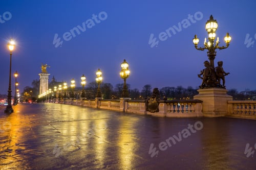 Preview: Bridge of the Alexandre III, Paris