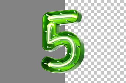 Preview: Neon 5 3D Icon