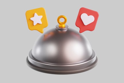 Preview: Cloche with star and heart