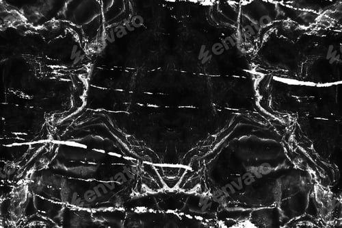 Preview: Dark natural marble texture pattern for black background.
