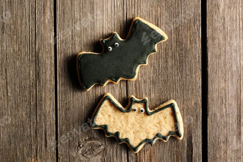 Preview: Halloween homemade gingerbread cookies