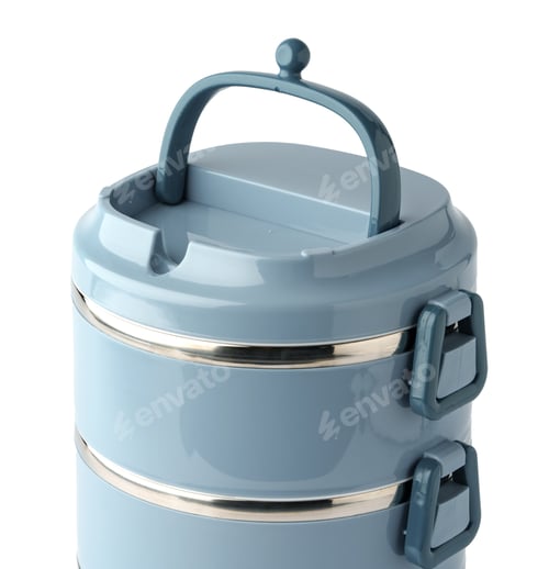 Preview: Take away food boxes containers on white background