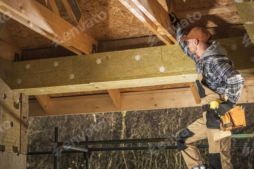 Preview: Mineral Wool Wooden House Construction Insulation