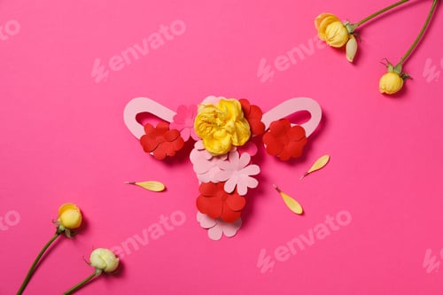 Preview: Women's health and women's healthcare concept with uterus