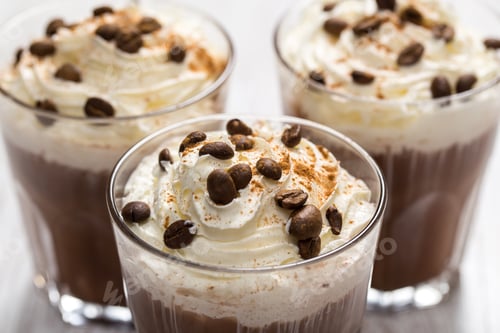 Preview: Coffee cocktail with cream foam